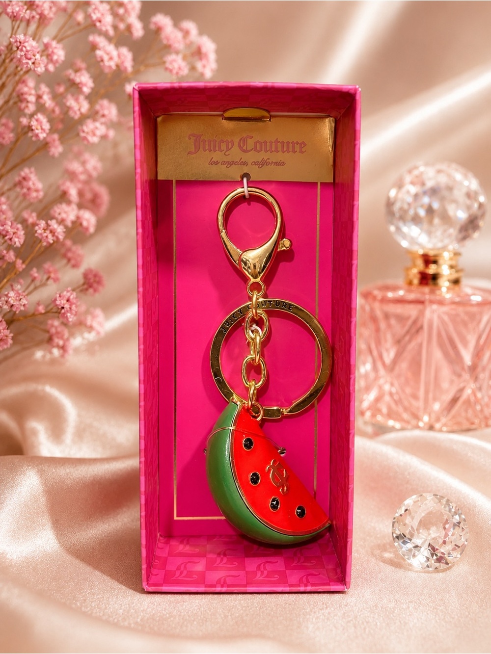 Juicy couture watermelon bag charm